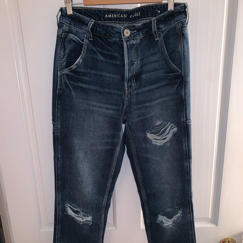 cargo look boyfriend jeans from american eagle